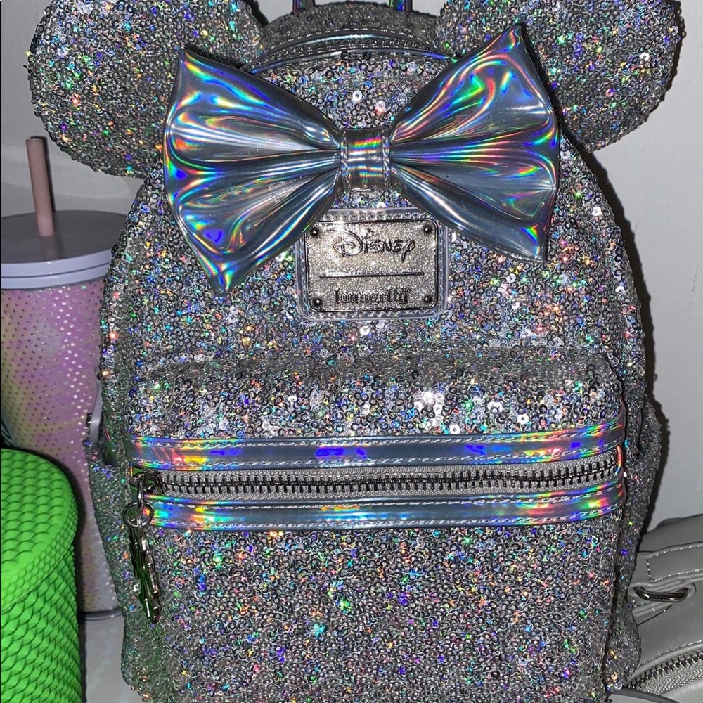 Silver Sequin Loungefly
